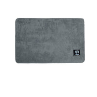 Asha Anti Slip Polyester Bath Mat 50 x 80 cm Grey