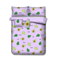 Ramesses Purple Avocado Kids Advventure 4 Pcs Comforter Set Single