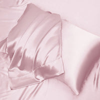 Ramesses Casablanca Satin Fitted Sheet Combo Set Tea Rose King