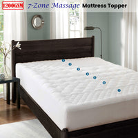 Ramesses 1200GSM 7-Zone Massage Mattress Topper Double