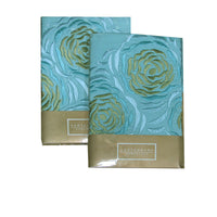 Canterbury Pair of Amarante Teal European Pillowcases 65 x 65 cm