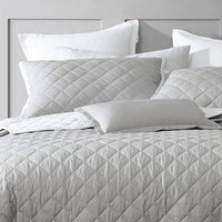 Logan and Mason Essex Pewter Polyester Cotton Bedspread King