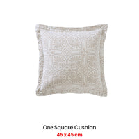 Private Collection Dakota Stone Square Filled Cushion 45 x 45cm