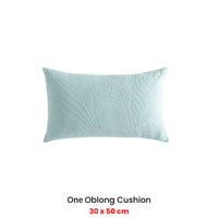 Platinum Collection Kaia Sage Oblong Filled Cushion 30 x 50cm