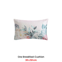 Logan and Mason Summer Daze Pink Breakfast Filled Cushion 30 x 50cm