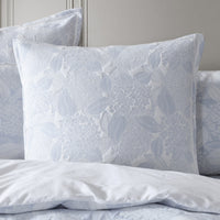 Private Collection Hydrangea Chambray Quilt Cover Set Polyester Cotton Yarn Dyed Jacquard King