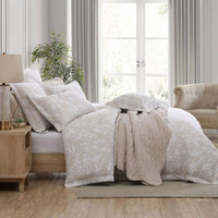 Private Collection Quinn Stone Yarn Dyed Jacquard Quilt Cover Set King