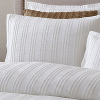 Private Collection Winton White Jacquard Quilt Cover Set King