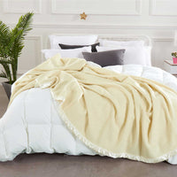 Alastairs Australian Merino Wool Blanket Cream - King