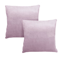 Alastairs Augusta Blush Pair of Flannel Fleece European Pillowcases