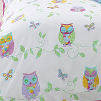 Jiggle & Giggle Owl Song Quilt Cover Set Double