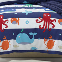 Jiggle & Giggle Sea Creature Quilt Cover Set Double