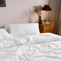 Dickies Cotton Waffle Texture Quilt Cover Set White King