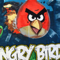 Angry Birds Printed Polar Fleece Throw Rug 130 x 160 cm