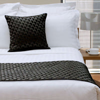 Jason Regency Black (Also Known as Ink Blue) Bed Runner Single/King Single