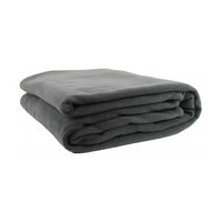 Jason Polar Fleece Blanket Charcoal - Queen