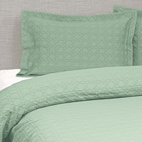 Jason 300GSM Villa Matelasse Sage Coverlet Set Queen/King