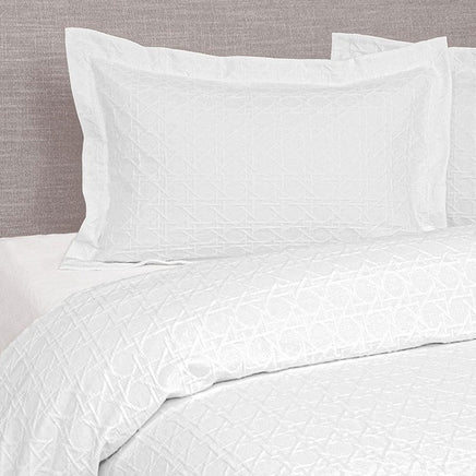 Jason 300GSM Villa Matelasse White Coverlet Set Queen/King