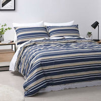 Jason Brighton Midnight Blue Quilt Cover Set Double