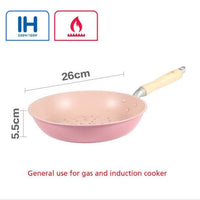 Justcook Japanese Style Non-stick Sakura Frypan Pink 26cm