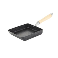 Justcook 15*18cm JSHS-IH1518-5 Tamagoyaki Omelette Pan - Black