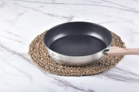 Kylin 304 Stainless Steel Mousse Frying Pan 24cm