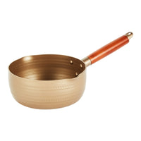 Justcook Japanese-style Lightweight Aluminum Golden Snow Pot Saucepan 18cm