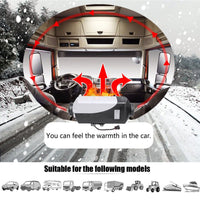 Diesel Air Heater 12V 5KW LCD Display Tank Remote Control Thermostat Caravan Motorhome 10L