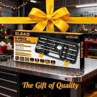 8-Piece 3/8" Drive Magnetic Swivel Spark Plug Socket Set Spark Plug Removal Tool