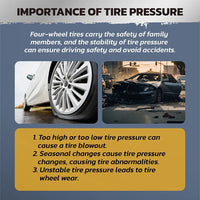 HORUSDY 3in1 255PSI Tyre Inflator Car Motorcycle Air Tire Pressure Gauge Hose Pump Au