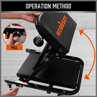 HORUSDY 2-in-1 Rolling Creeper Seat and Lying Board with 360° Swivel Casters for Garage Car Repair Workshop