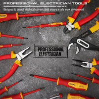 SEDY 14-Piece Insulated Screwdriver & PliersSet: VDE Insulated Set 1000V InsulatedElectrician Tool Set with Magnetic Phillips