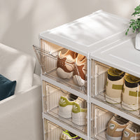 Foldable Storage Shoe Box - 6 Layers