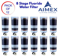 Aimex 8 Stage Water AA Filter Cartridges x 12