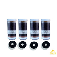 Aimex 8 Stage Fluoride Reduction Water Filter Cartridges x 4