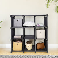 Storage Organizer, 9 Cubes, Wardrobe Closet Storage Shelves