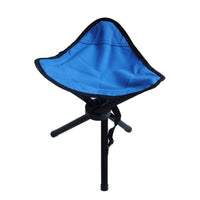 Folding Portable Beach Chair Fishing Stool Outdoor Lightweight Camping Chair - Green