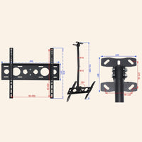 Adjustable Single Screen Tv Wall / Ceiling Mount - 26-60 Inch 0.5-1M Range