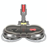 Electric Wet Dry Mopping Head with Water Tank for Dyson V15 - 6pcs Rag