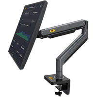 Adjustable Aluminum Monitor Holder - Rotatable 22-40 Inches