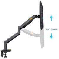 Adjustable Aluminum Monitor Holder - Rotatable 22-40 Inches