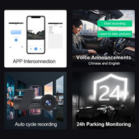 360 Degree Dual Camera Car Wifi Driving Recorder