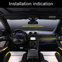2.7 Car Dvr Recorder with Screen Display