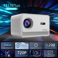 Android 11 Projector With Wifi Bluetooth And Hd Resolution For Home Cinema