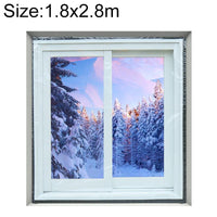 Double-Layer Insulation Film For Indoor Windows - Windproof Warm Soundproof - 1.8X2.8M