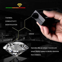 Led Diamond Selector With Battery Indicator - Black