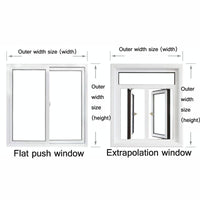 Double-layer Insulation Film for Indoor Windows - Windproof Warm Soundproof - 1.2x1.0 m