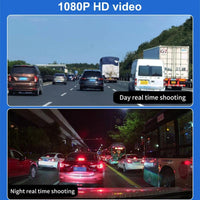 1080P Hd Triple Recording Car Recorder With Wifi & Mobile App