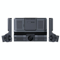 Hd 1080P Car Dvr With 3-In-1 Function And Wide Angle Night Vision - 4 Inch