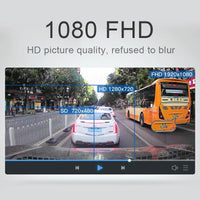 Hd 1080P Car Dvr With 3-In-1 Function And Wide Angle Night Vision - 4 Inch